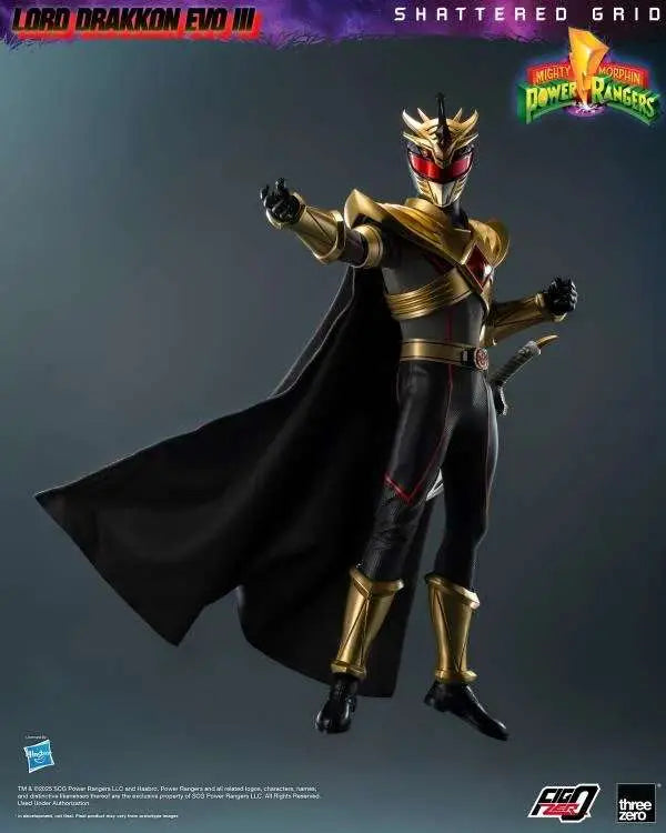 MMPR SHATTERED GRID LORD DRAKKON EVO III 1/6 AF