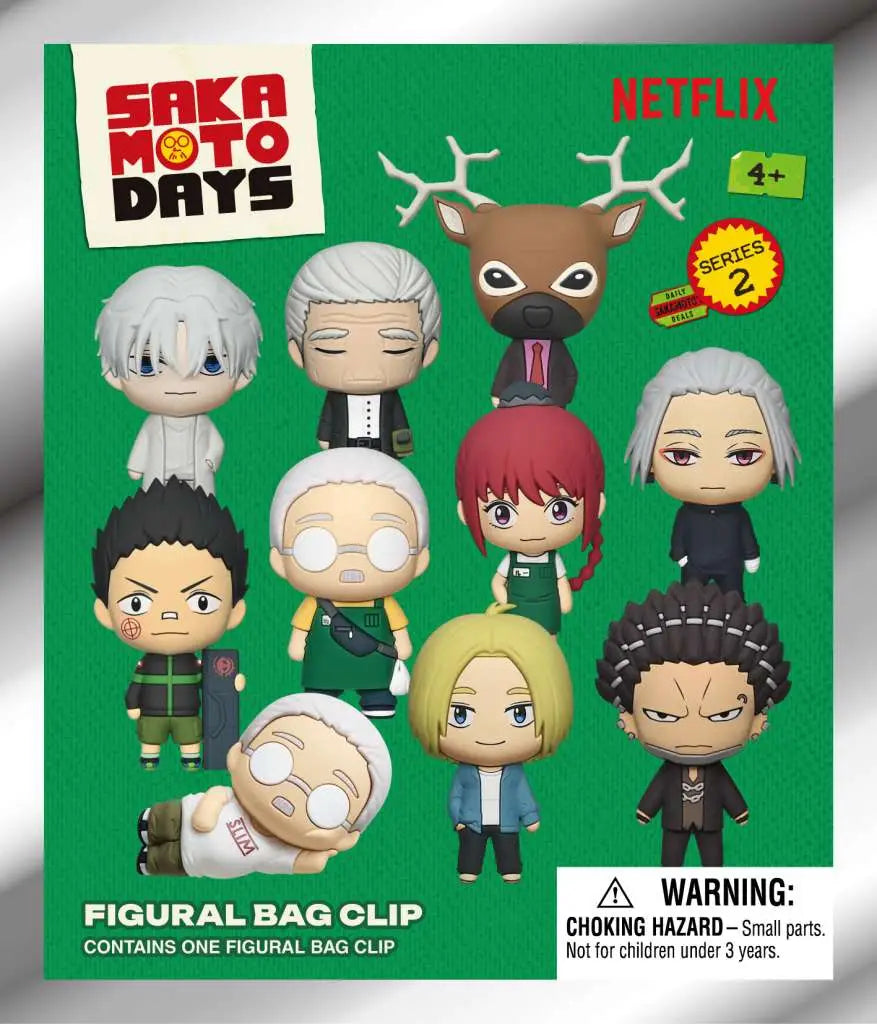SAKAMOTO DAYS S2 BAG CLIP BLIND BOX DISPLAY(24)