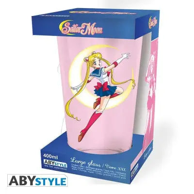 SAILOR MOON PINK GLASS