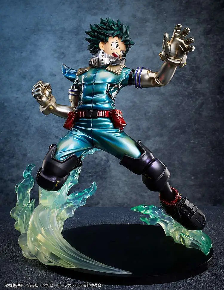 MY HERO ACADEMIA IZUKU MIDORIYA METALLIC STATUE
