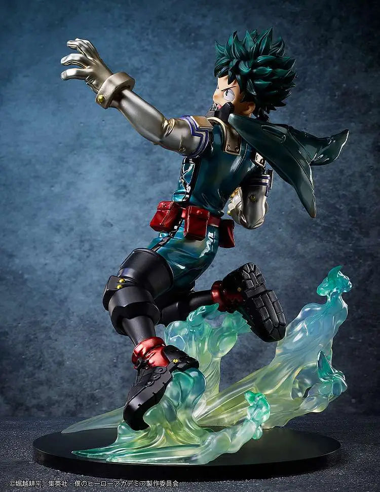 MY HERO ACADEMIA IZUKU MIDORIYA METALLIC STATUE