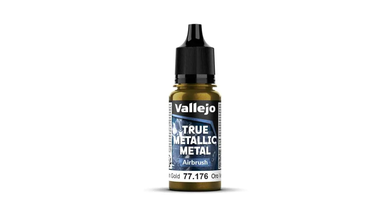 TRUE METALLIC METAL 77176 AIRBRUSH GREENISH GOLD