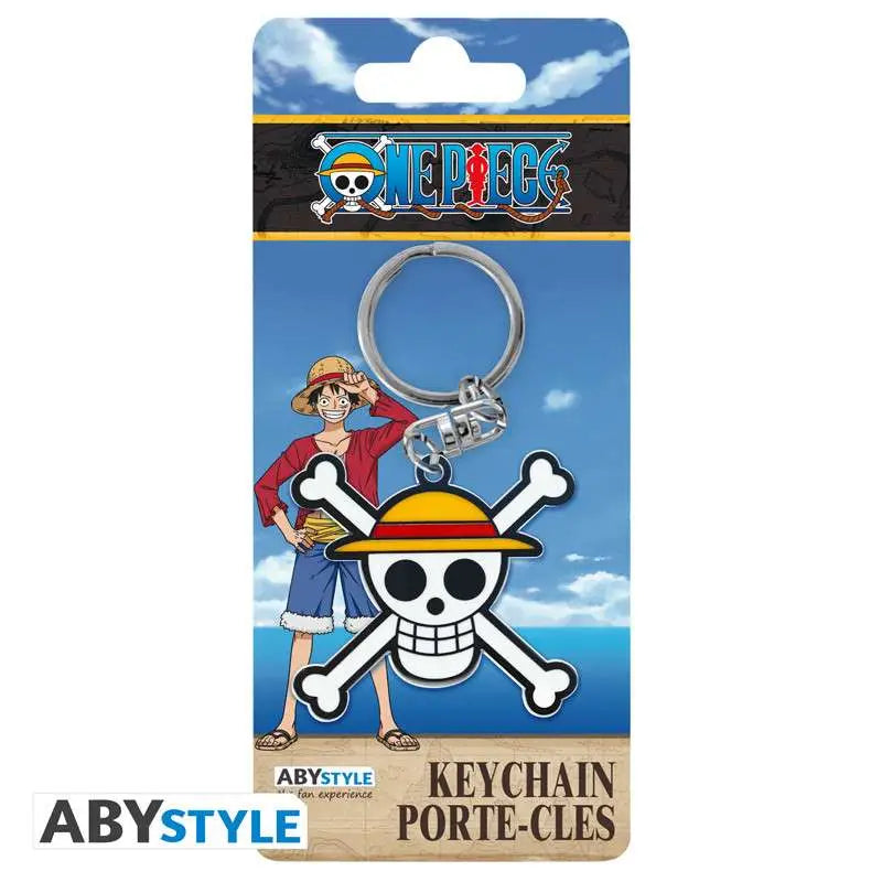 ONE PIECE SKULL LUFFY KEYCHAIN