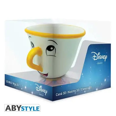 DISNEY BEAUTY & THE BEAST CHIP 3D MUG