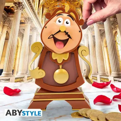 DISNEY BEAUTY & THE BEAST COGSWORTH MONEY BANK
