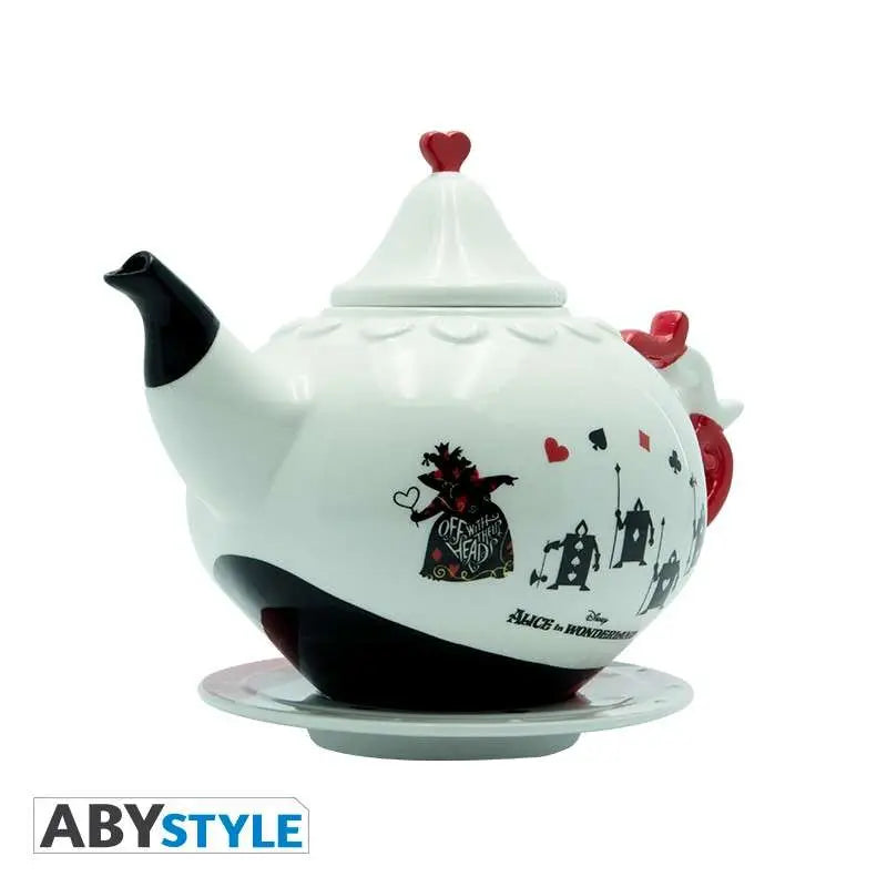 DISNEY ALICE IN WONDERLAND QUEEN OF HEARTS TEAPOT
