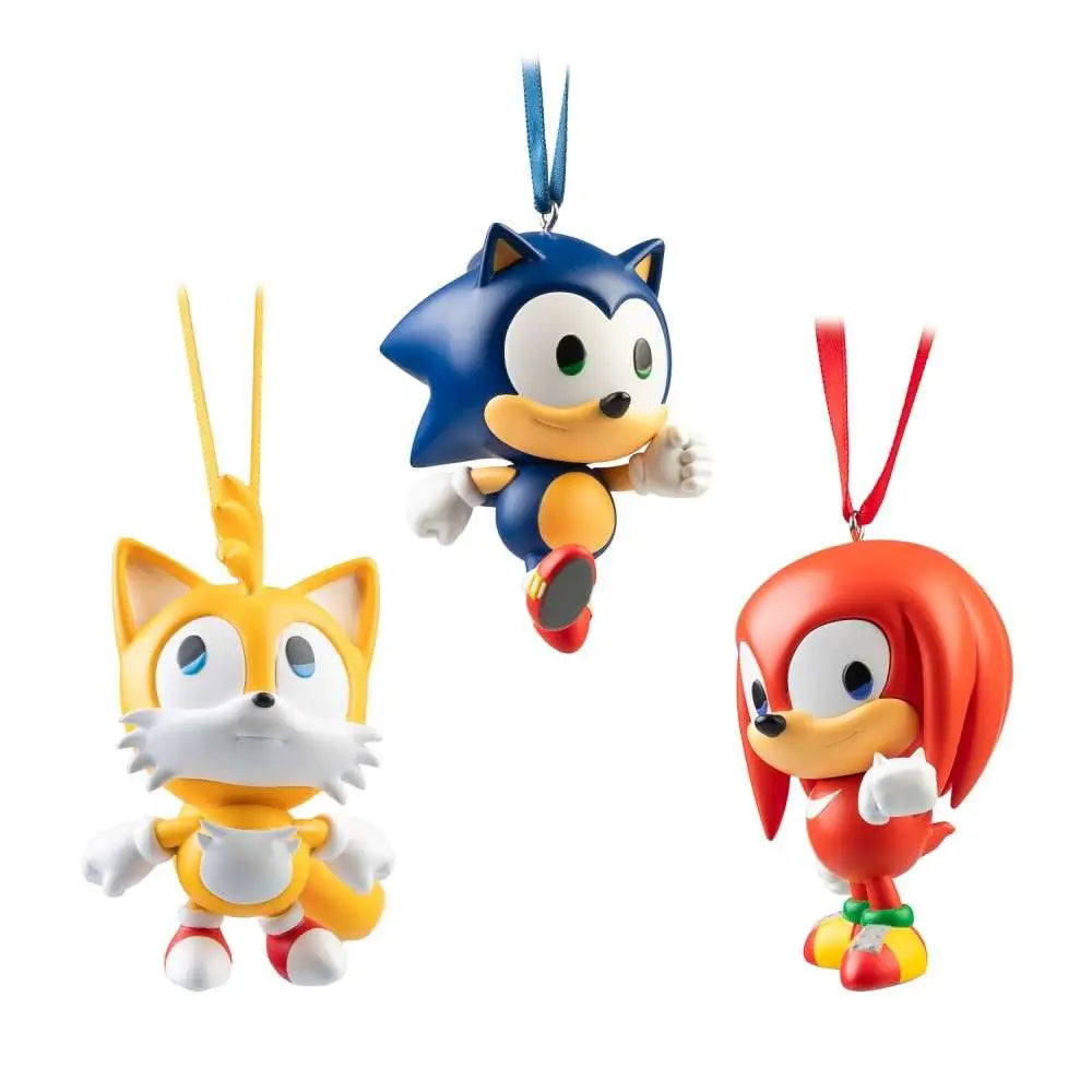 SONIC CHRISTMAS DECORATION SET (3)
