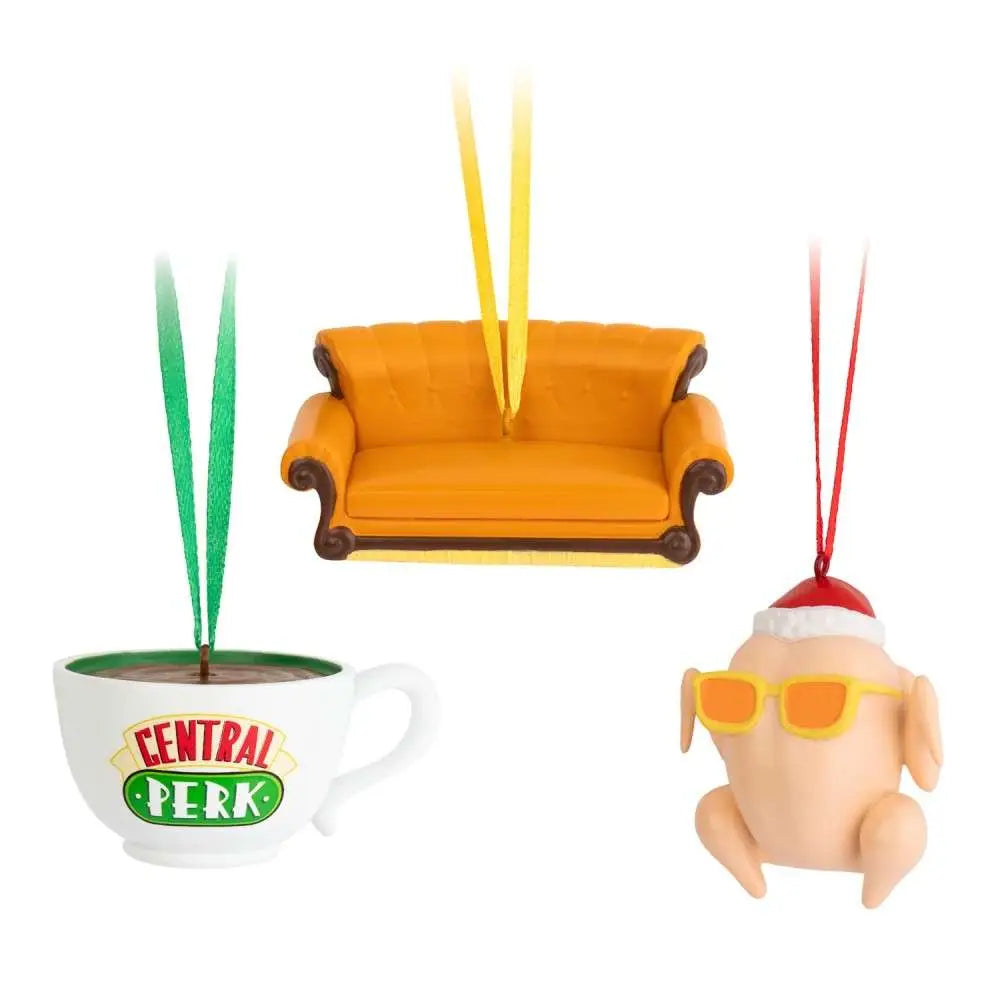 FRIENDS CHRISTMAS DECORATION SET (3)