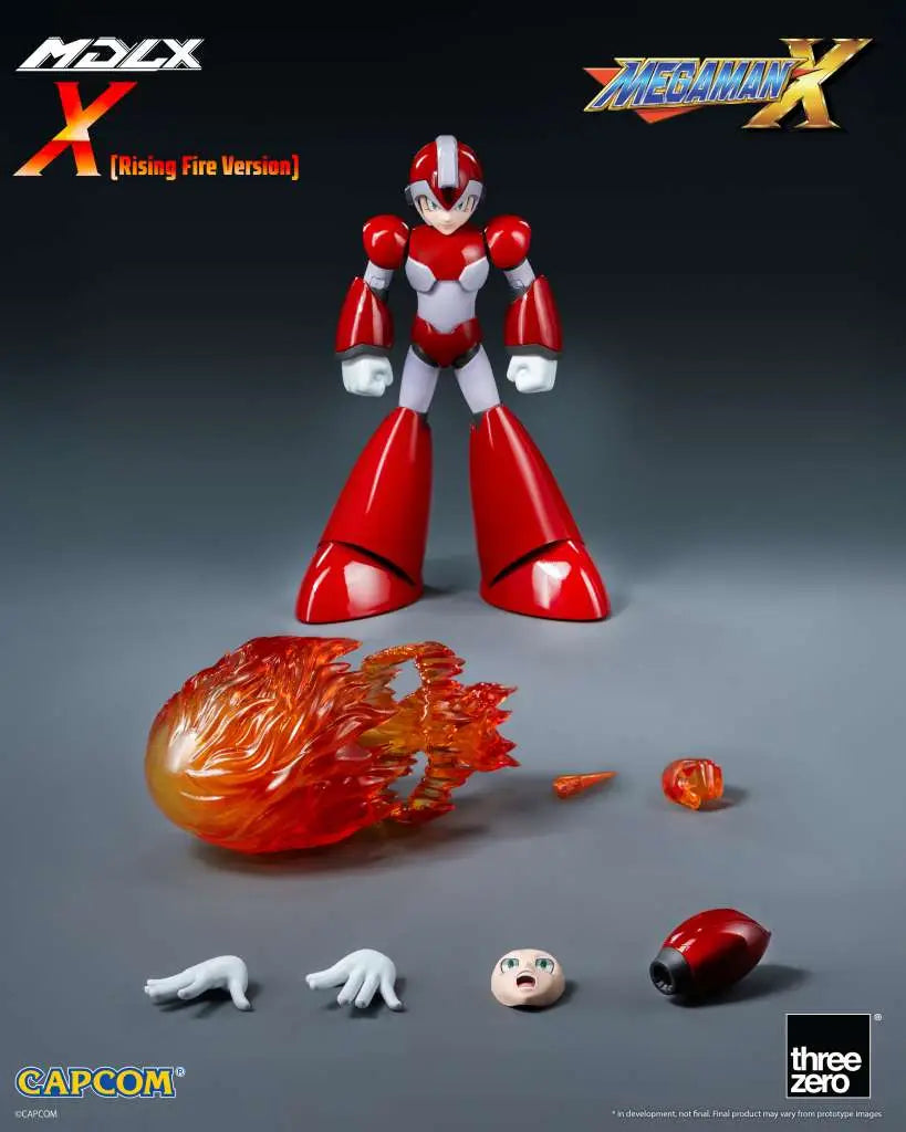 MEGA MAN X MDLX X RISING FIRE VERSION ACTION FIGURE