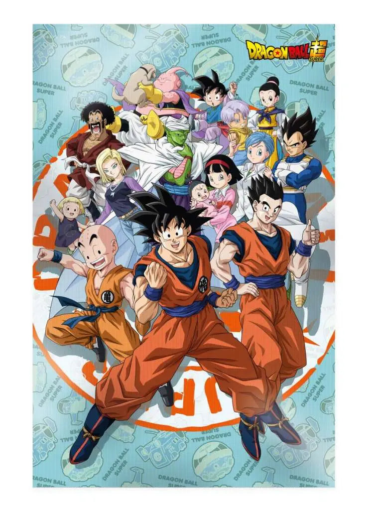 DRAGON BALL SUPER UNIVERSE SURVIVAL 38X48 3D POSTER