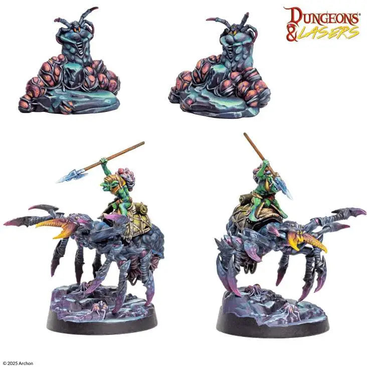 DUNGEONS & LASER CAVE SPIDERS
