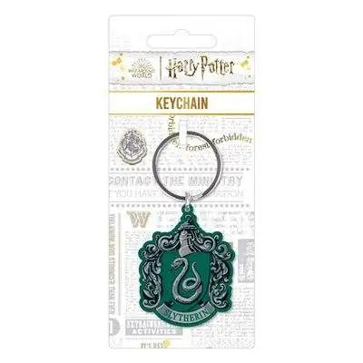 HARRY POTTER CREST SLYTHERIN METAL KEYCHAIN