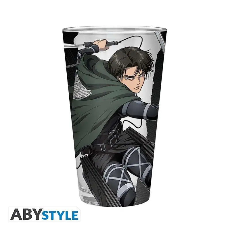 ATTACK ON TITAN LEVI S4 GLASS L