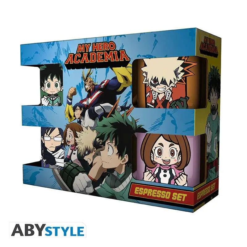 MY HERO ACADEMIA ESPRESSO MUGS SET 4X