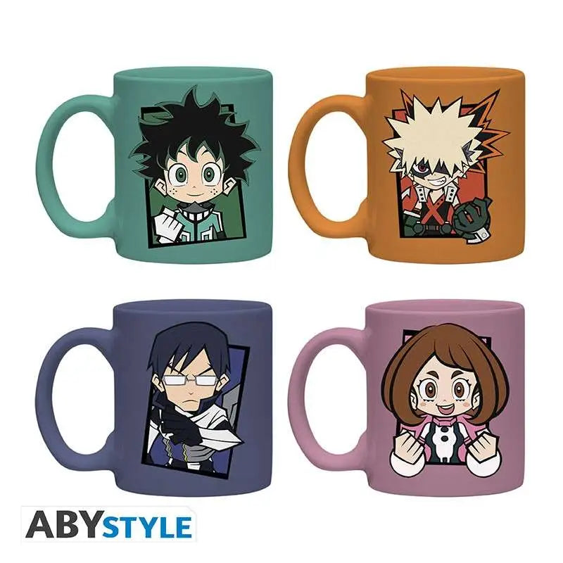 MY HERO ACADEMIA ESPRESSO MUGS SET 4X