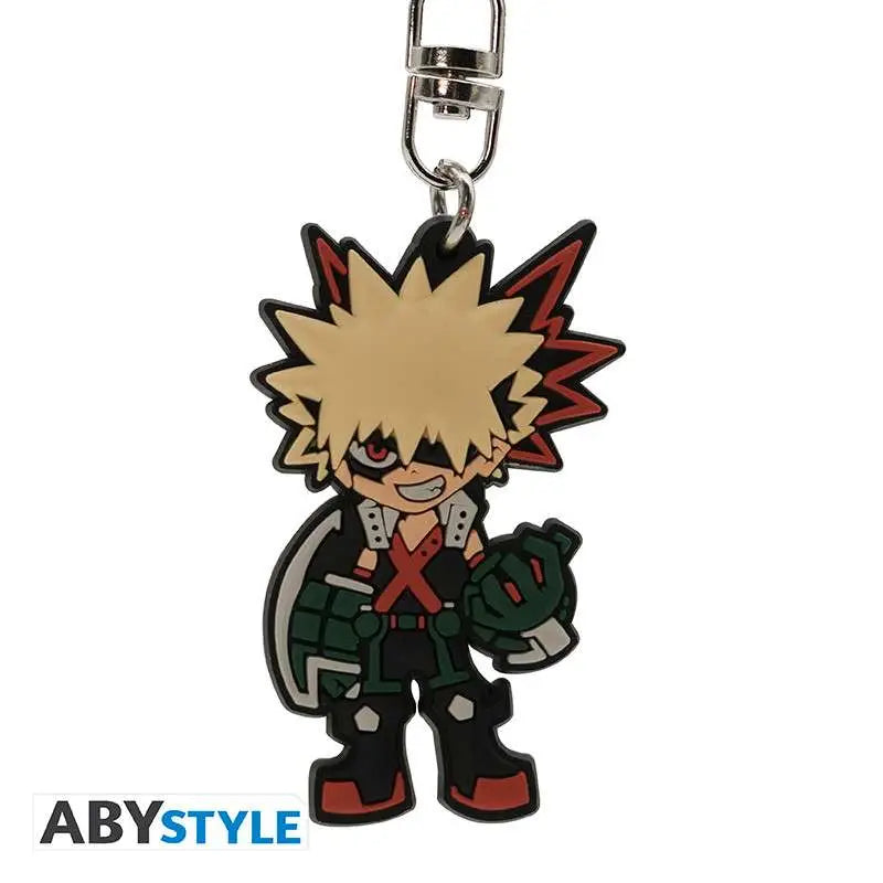 MY HERO ACADEMIA BAKUGO KEYCHAIN PVC