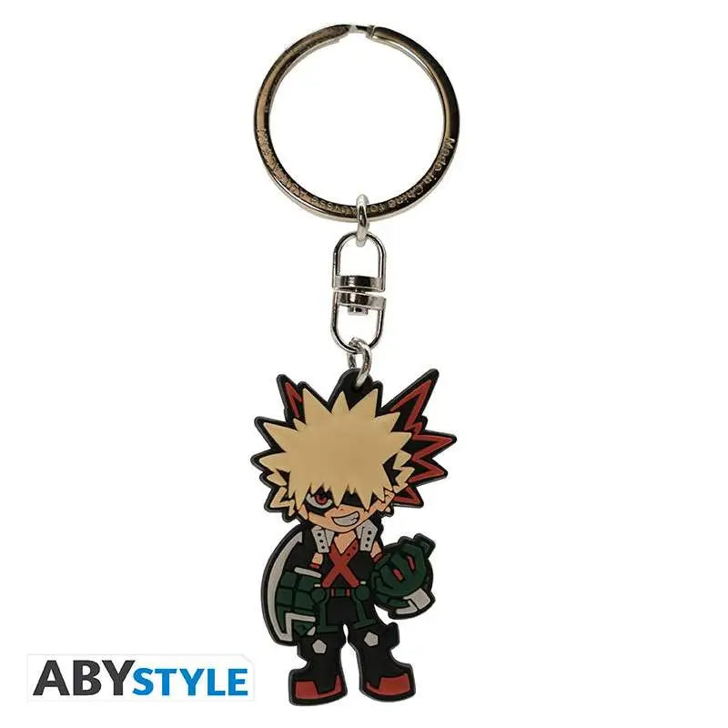 MY HERO ACADEMIA BAKUGO KEYCHAIN PVC