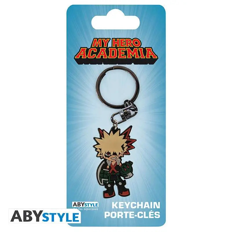 MY HERO ACADEMIA BAKUGO KEYCHAIN PVC