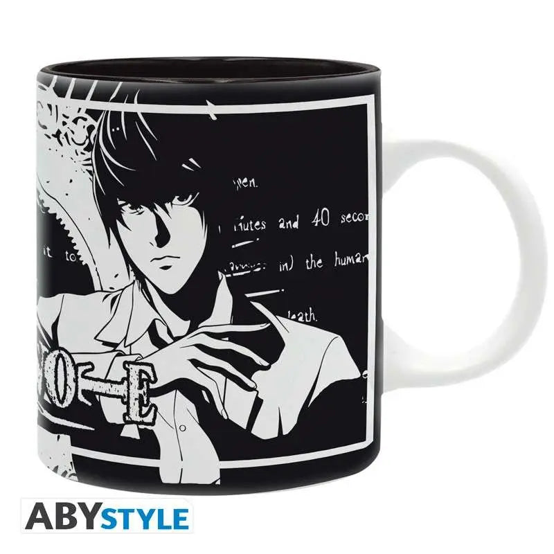 DEATH NOTE LIGHT VS L MUG