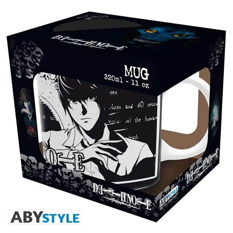 DEATH NOTE LIGHT VS L MUG
