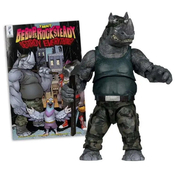 TEENAGE MUTANT NINJA TURTLES 5INCH FIGURE W/ COMIC WAVE 2 ASSRT SET (6)