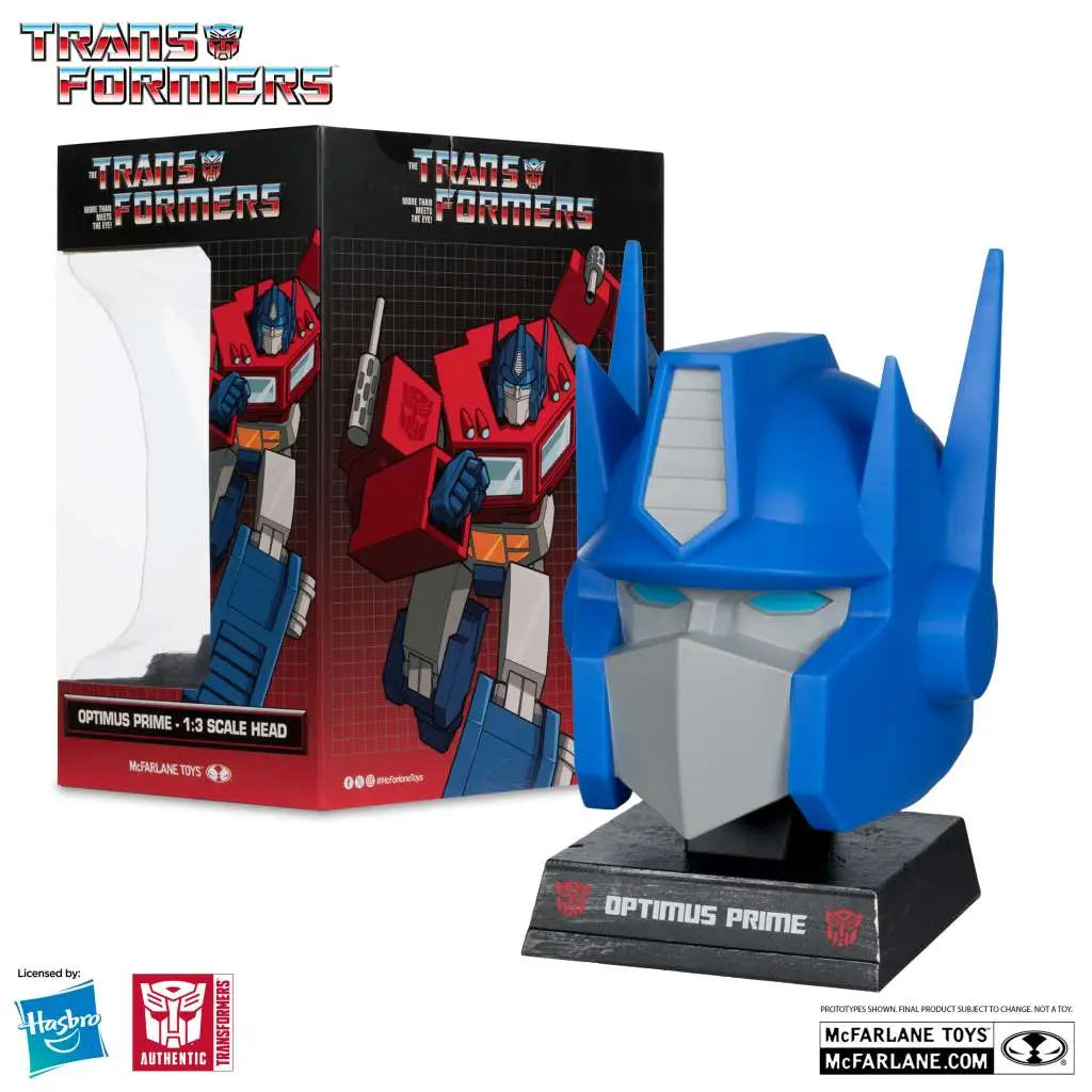 TRANSFORMERS 1:3 HEAD REPLICA OPTIMUS