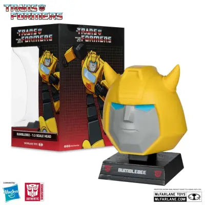 TRANSFORMERS 1:3 HEAD REPLICA BUMBLEBEE