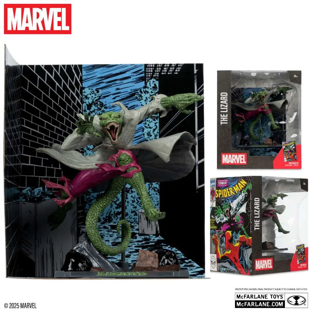 MARVEL COLLECTION 1:10 WV6  THE LIZARD (SPIDER-MAN #2) FIGURE
