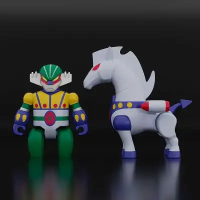 STEEL JEEG PANTHEROID BRICKROID SET MINI FIGURE