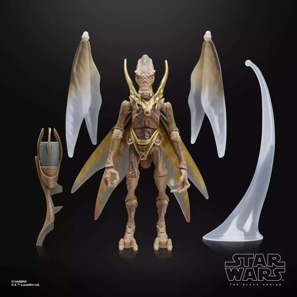 STAR WARS THE BLACK SERIES ATTACK OF THE CLONES GEONOSIAN WARRIOR ACTION FIGURE