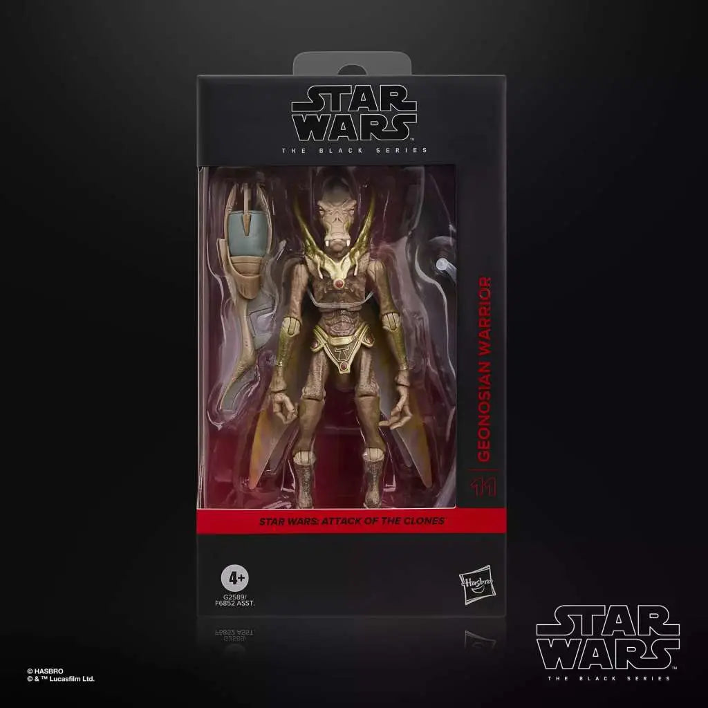 STAR WARS THE BLACK SERIES ATTACK OF THE CLONES GEONOSIAN WARRIOR ACTION FIGURE