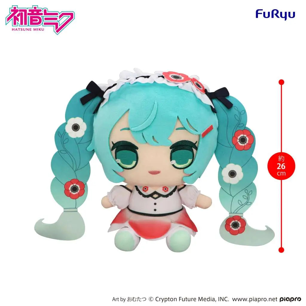 HATSUNE MIKU ANEMONE KYURUMARU BIG PLUSH