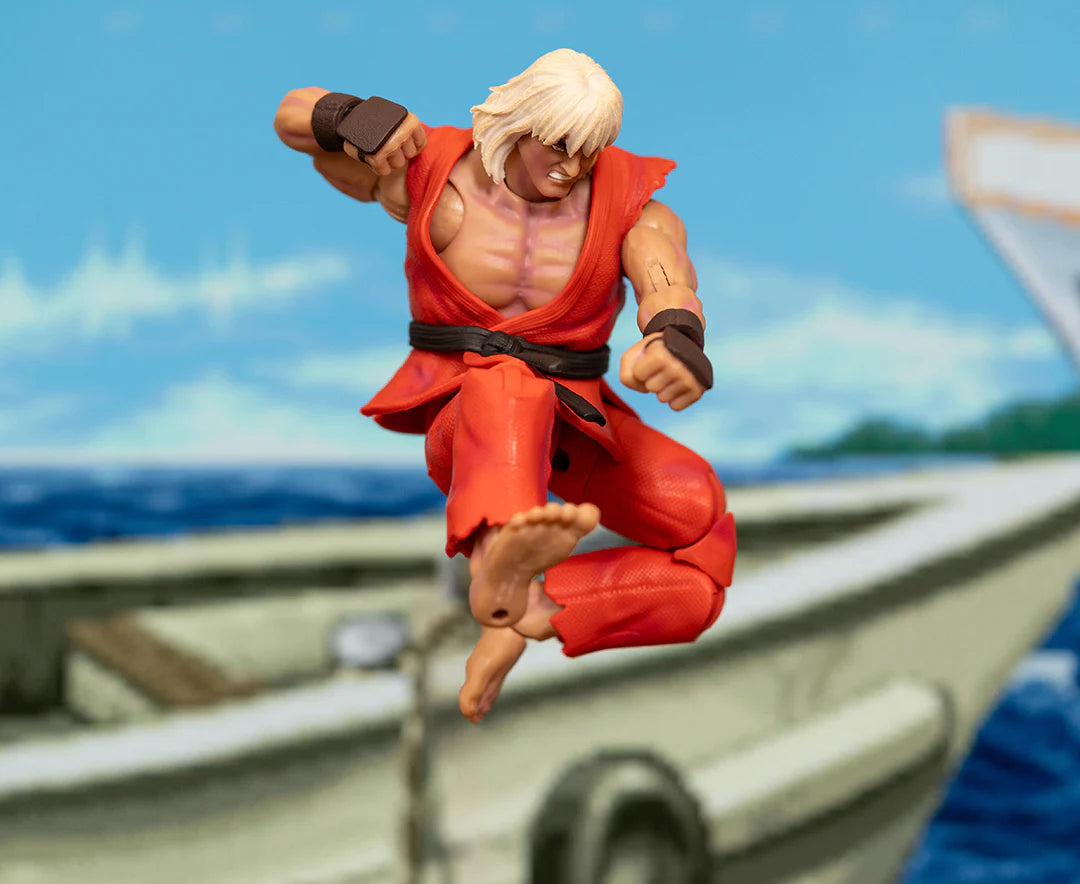 STREET FIGHTER 2 VIOLENT KEN 1/12 DELUXE ACTION FIGURE LIMITED EDITION