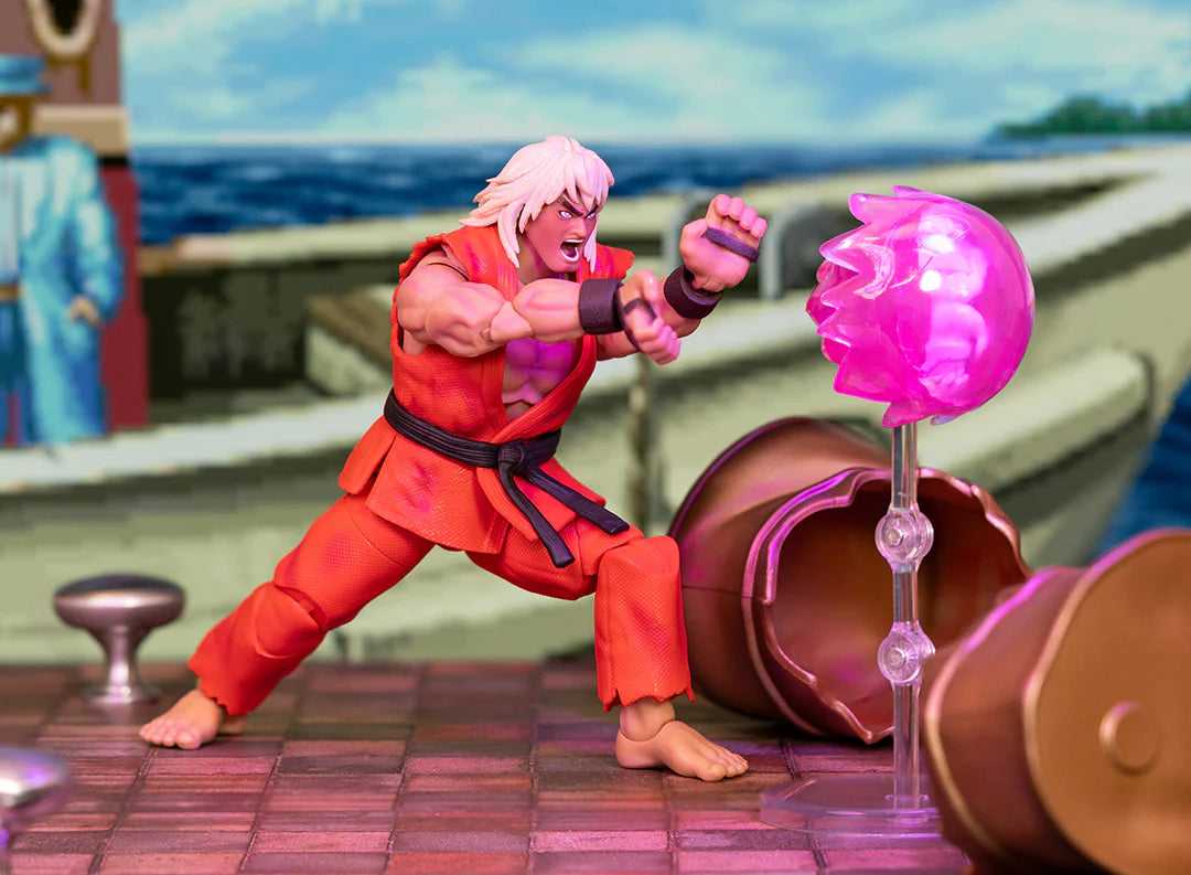 STREET FIGHTER 2 VIOLENT KEN 1/12 DELUXE ACTION FIGURE LIMITED EDITION