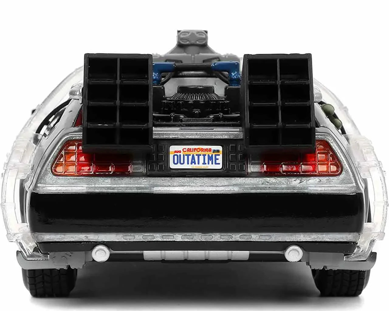 BACK TO THE FUTURE PART I 1982 DELOREAN 40TH ANNIVERSARY 1/24 DIE-CAST MODEL LIMITED EDITION