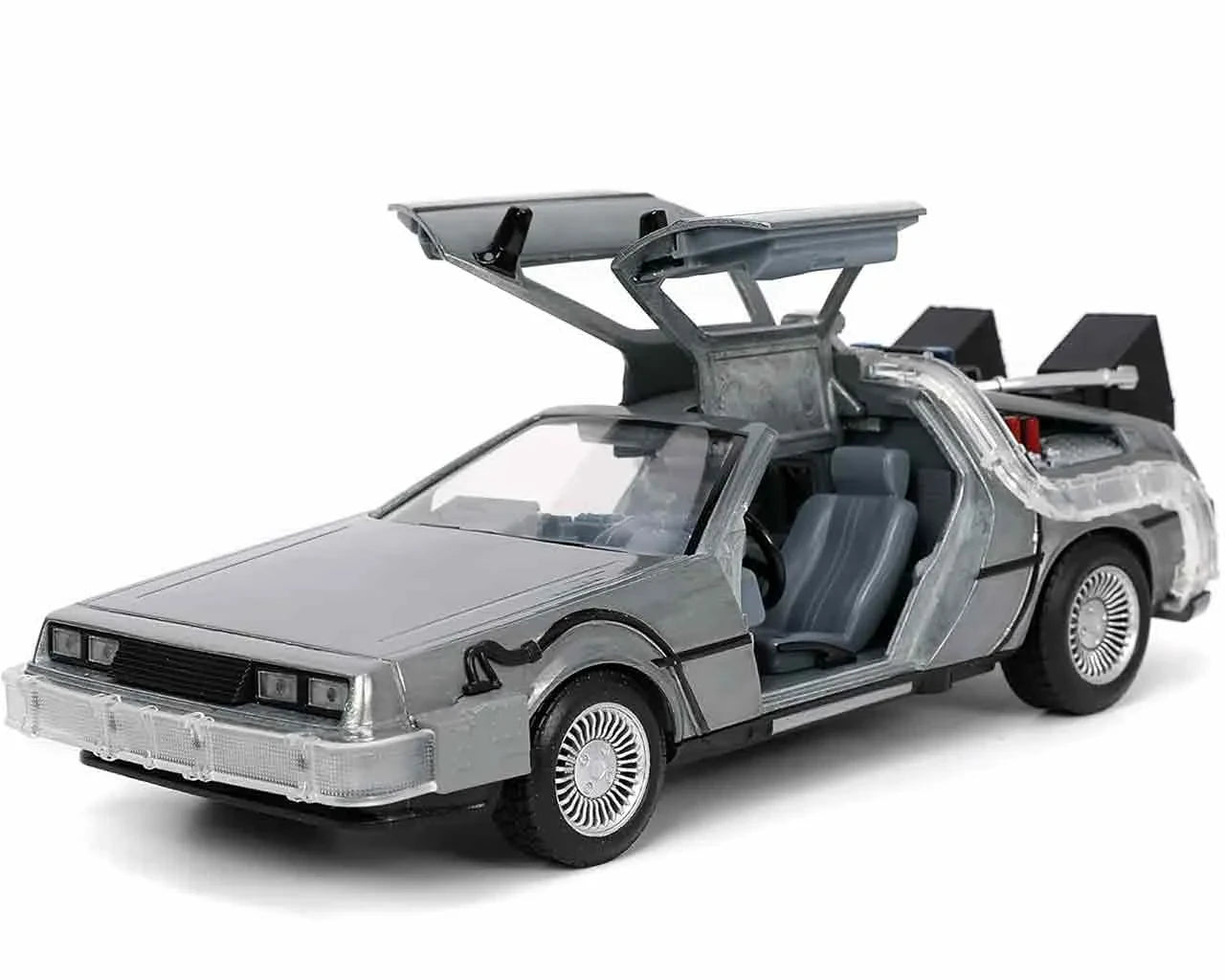 BACK TO THE FUTURE PART I 1982 DELOREAN 40TH ANNIVERSARY 1/24 DIE-CAST MODEL LIMITED EDITION