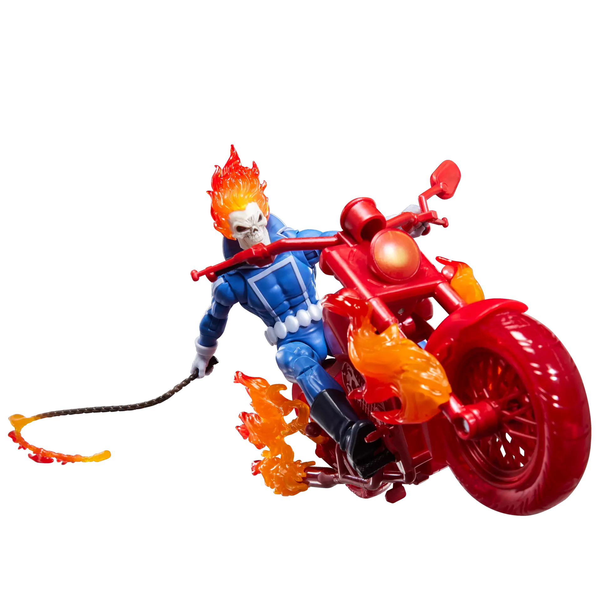 MARVEL LEGENDS GHOST RIDER JHONNY BLAZE WITH BIKE ACTION FIGURE