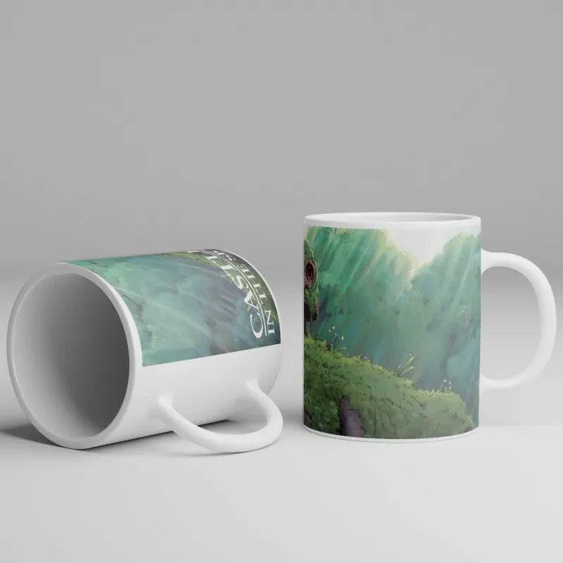CASTLE IN THE SKY ROBOT MUG