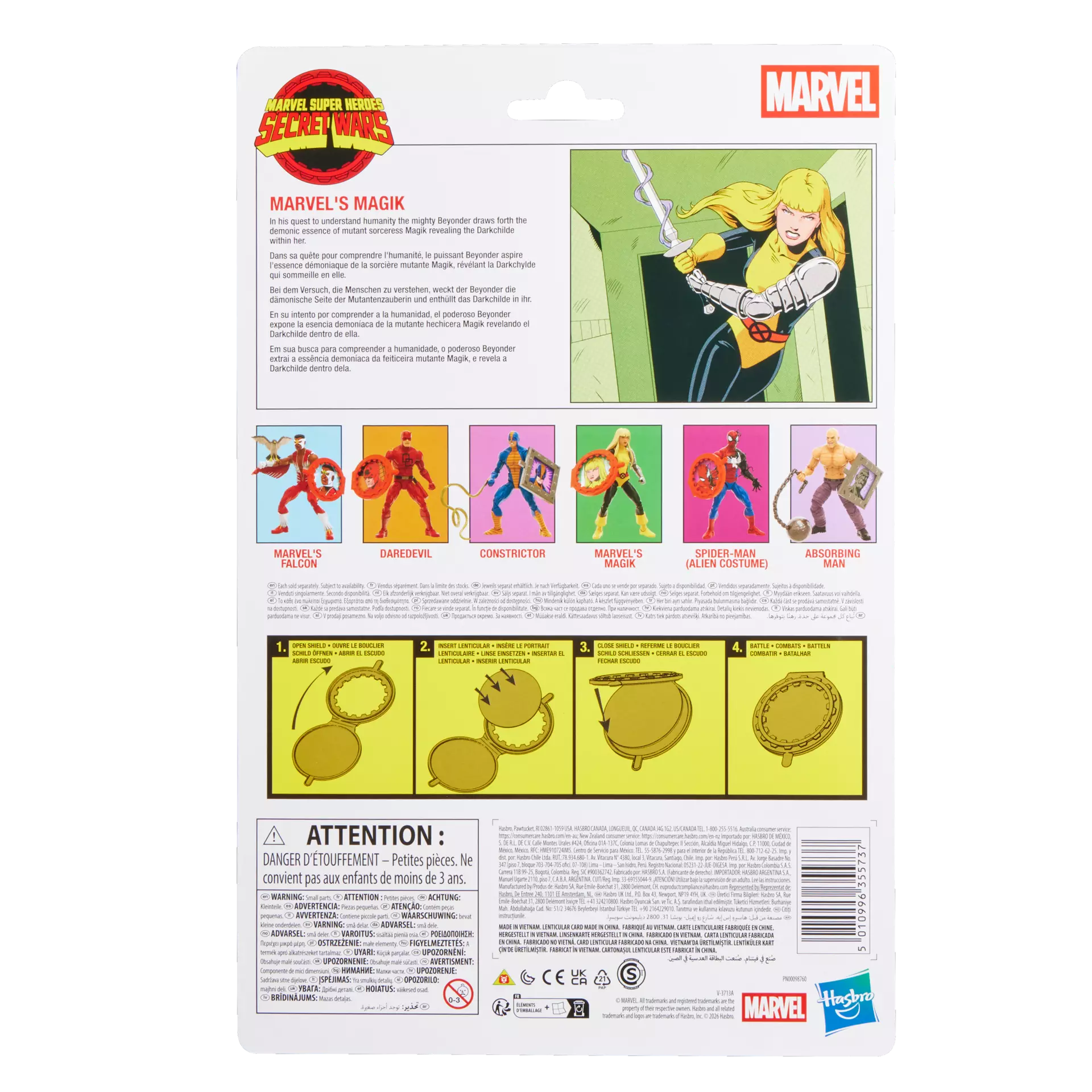 MARVEL LEGENDS SECRET WARS MAGIK ACTION FIGURE