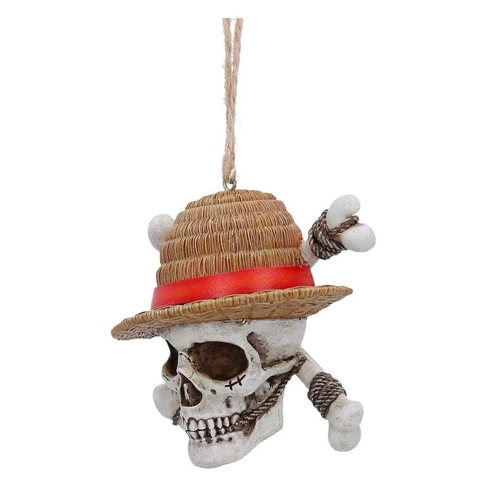 ONE PIECE LUFFY JOLLY ROGER HANGING ORNAMENT