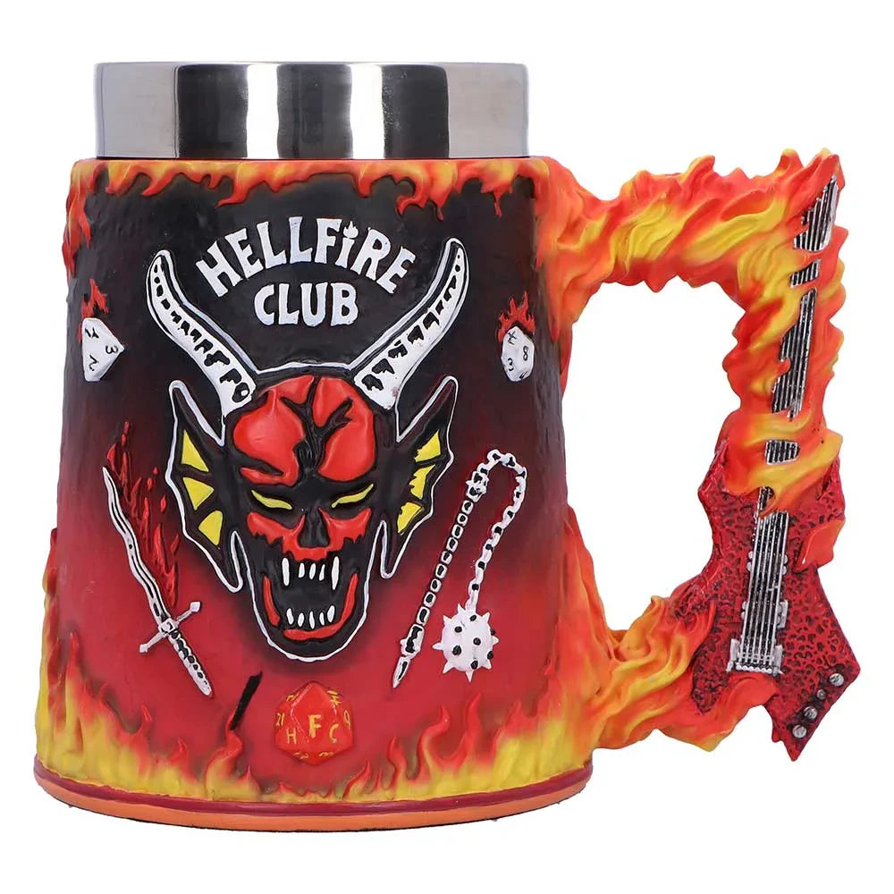STRANGER THINGS HELLFIRE CLUB TANKARD