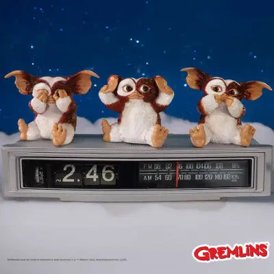 GREMLINNS THREE WISE GIZMO FIGURINE SET