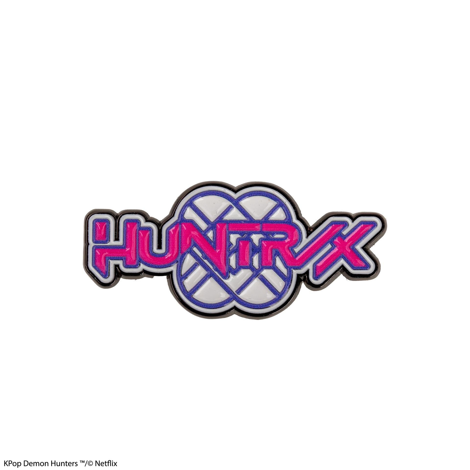 KPOP DEMON HUNTERS HUNTR/X LOGO PIN