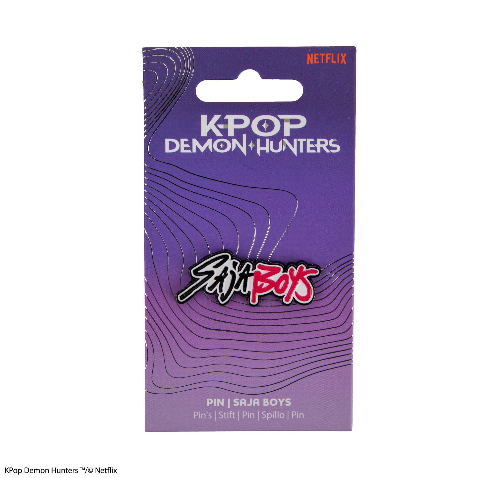 KPOP DEMON HUNTERS SAJA BOYS PIN