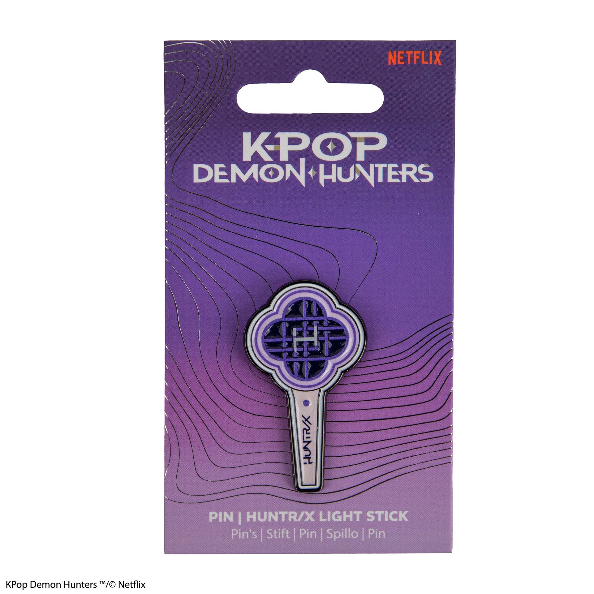 KPOP DEMON HUNTERS HUNTR/X LIGHT STICK PIN