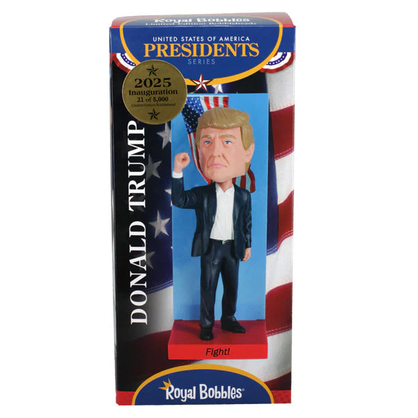 2025 INAUGURATION DONALD TRUMP LTD ED BOBBLEHEAD