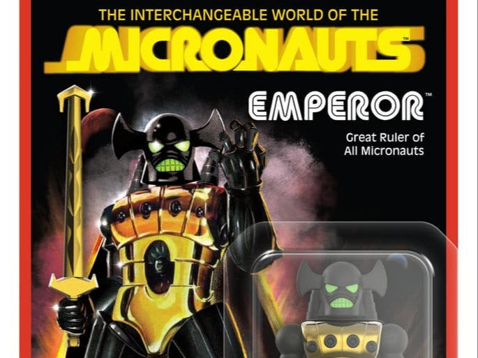 MICRONAUTS WAVE 03 EMPEROR REACTION+ FIGURE