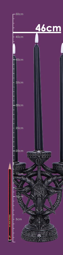 BAPHOMET RADIANCE LED CANDELABRA