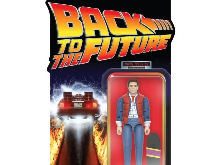 BACK TO THE FUTURE WAVE 1 MARTY MCFLY '85 REACTION+ FIGURE