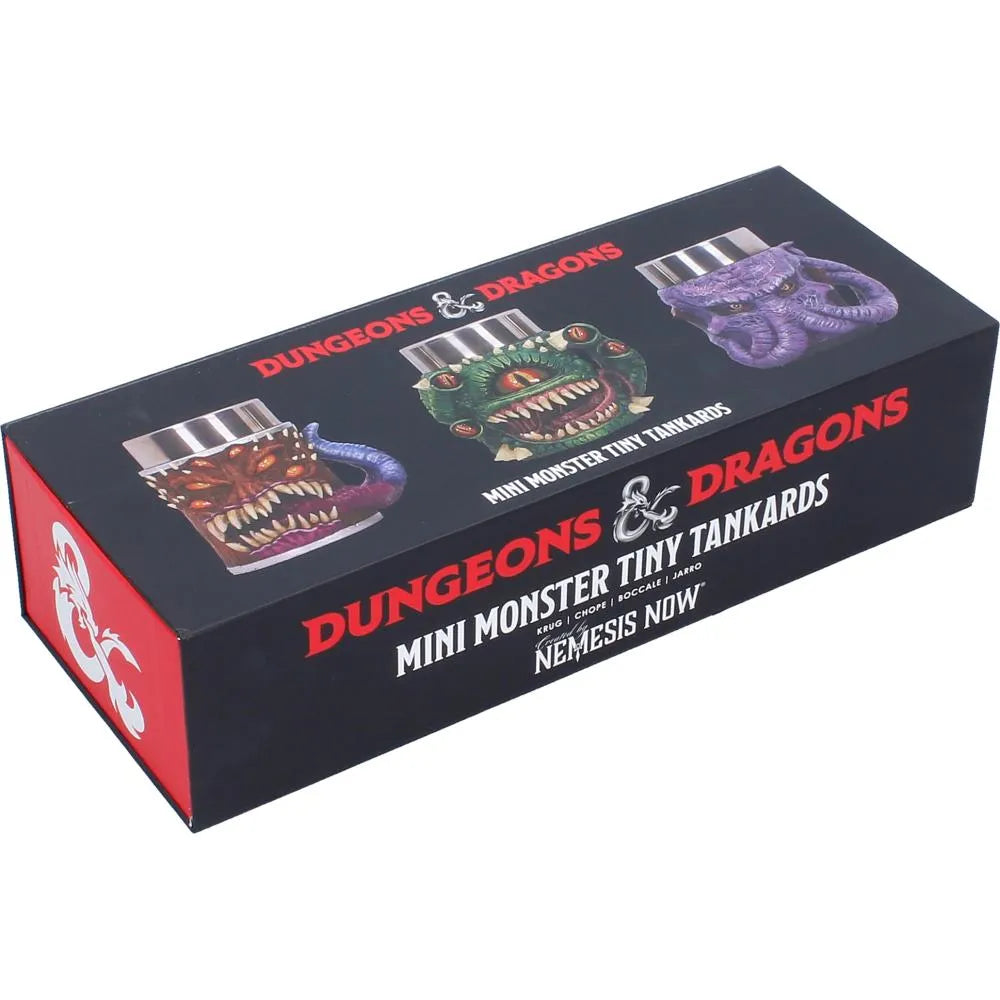 DUNGEONS & DRAGONS MINI MONSTER TINY TANKARDS (SET OF 3)